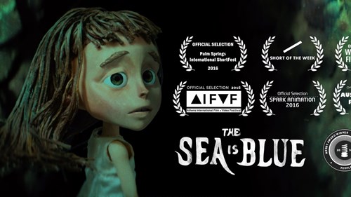 The Sea is Blue poster